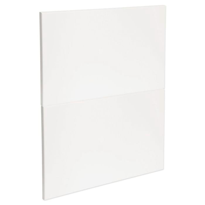 Kaboodle 600mm Egg White Modern 2 Drawer Panels