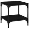 vidaXL Coffee Table Black Modern Couch Table Bedside Table