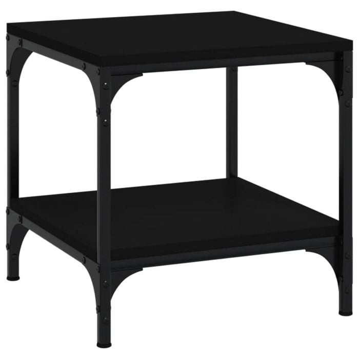 vidaXL Coffee Table Black Modern Couch Table Bedside Table
