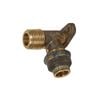 Brasshards 15FL x 15MI x 75mm Brass Flared Male Lugged Compression Elbow LF