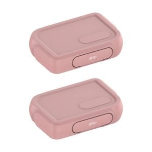 2x Maxwell & Williams GetGo Bento Lunch Container Box Pink Large