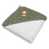 Living Textiles Baby Infant Hooded Bath Towel Forest Retreat