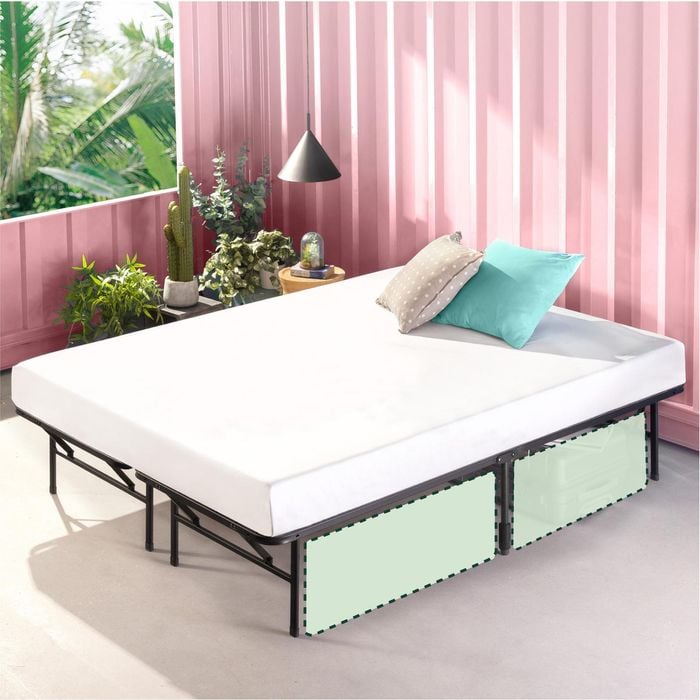 Folding Bed Zinus Shawn Metal Platform Bed ZINUS SmartBase Tool
