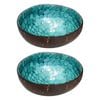 2PK LVD Shell Corfu 13cm Decorative Coco Capiz Bowl Home Decor Round