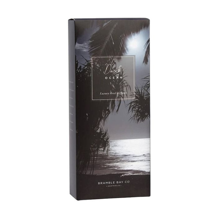 Bramble Bay Ocean After Dark Glass Reed Diffuser Home Fragrance 150ml