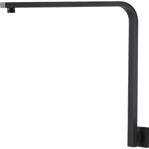 MIXX Chai Square High Rise Shower Arm Matt Black 11SSA02M