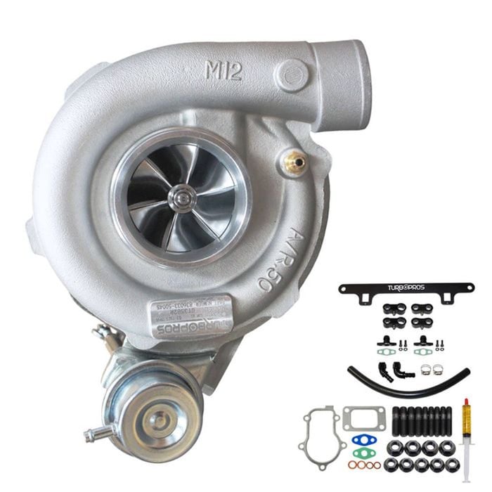 Upgrade Billet Gt3582r Turbo Charger With Oil Return Line And Bracket Kit For Ford Falcon Fg Fgx Xr6/g6e Barra 4.0l