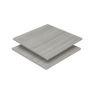 Lugna Mist Adjustable Cabinet Shelf - To Suit 450 x 380mm - 2 Pack