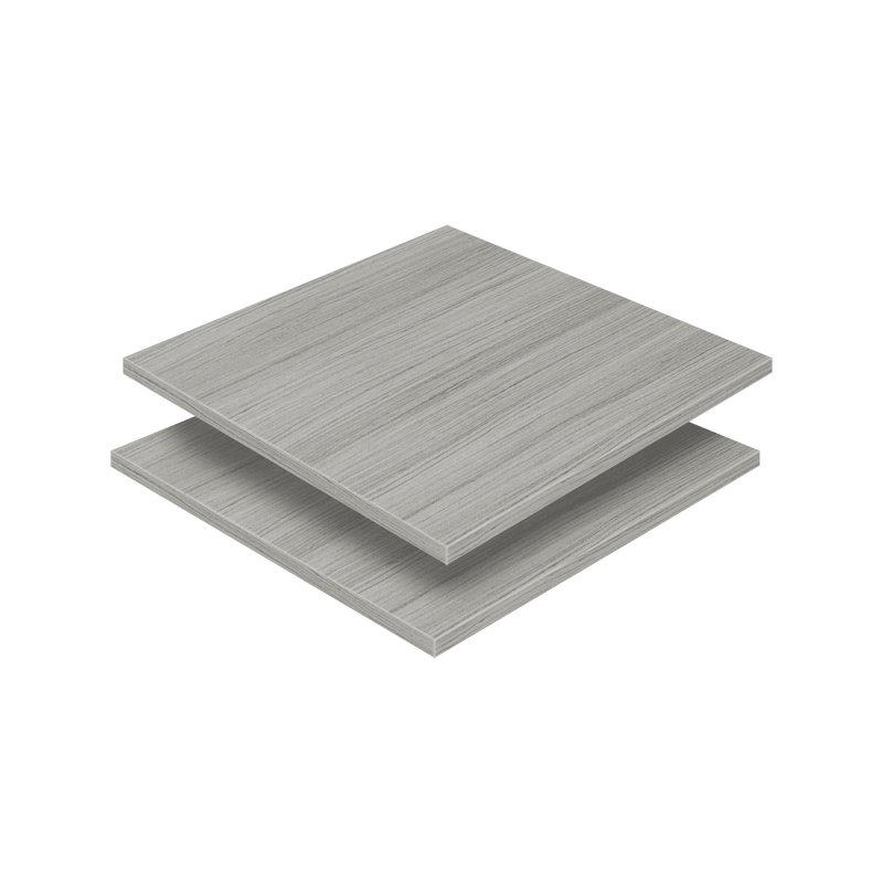Lugna Mist Adjustable Cabinet Shelf - To Suit 450 x 380mm - 2 Pack