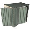 Build-A-Shed 1.2 x 3.0 x 2.0m Skillion Double Hinged Side Doors Shed - Green