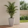 EDEN 40cm Sandstone Tall Faux Planter - Sandstone