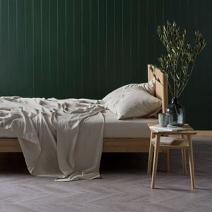 Linen House Nimes Natural Sheet Set - King
