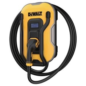 Dewalt Smart 7/22kW single or three-phase 32A Type 2 EV Charger IP65 with 5m Cable