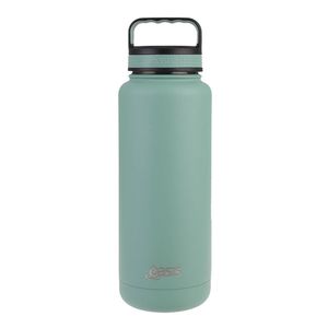 Oasis 1.2L Double Wall Insulated Titan Drink Bottle Stainless Steel Sage Green