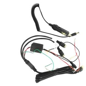Elinz Car Charger for Reversing Camera Monitor Power Harness 12V Caravan