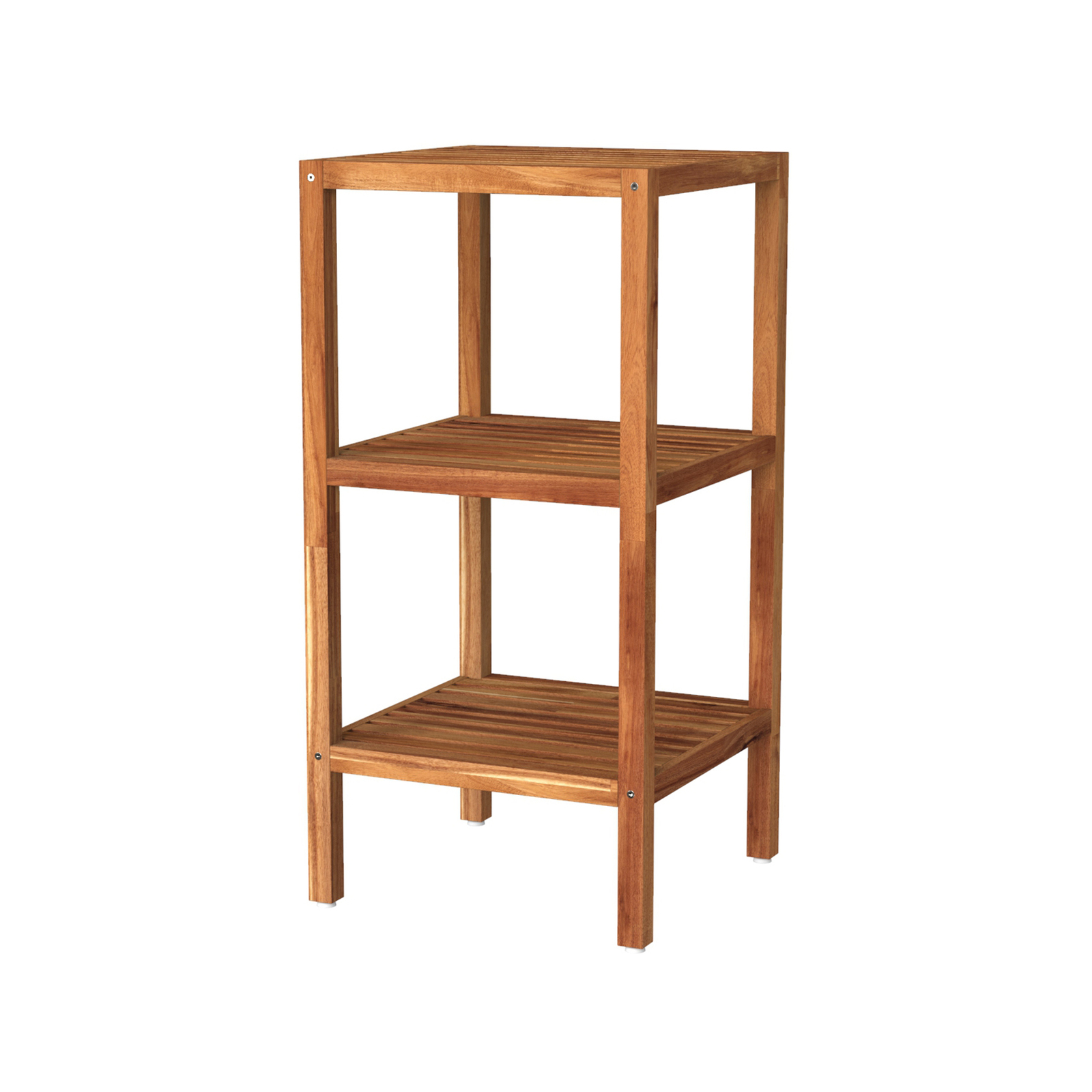 Interbuild Golden Teak Holger 5 Shelf Storage Unit thumbnail 2