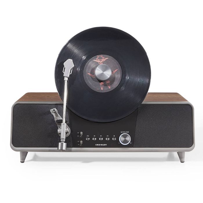 Crosley Beck Automatic Vertical Record Player - Walnut