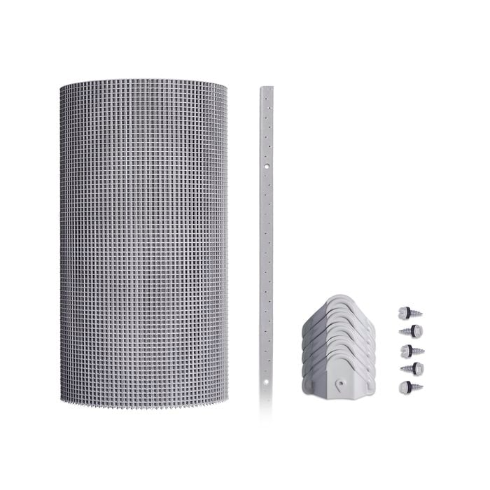 Blue Mountain Gutter Mesh 5.4mm Steel x 15m Trimdek Roof Kit