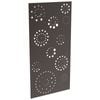 ProtectorAl 300-1200 x 1201-2400mm Black Satin Fireworks Unframed Solid Aluminium Decorative Panel 