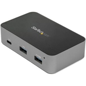 StarTech.com 4-Port USB C Hub - USB 3.2 Gen 2 (10 Gbps) - 3x USB-A & 1x USB-C - Powered