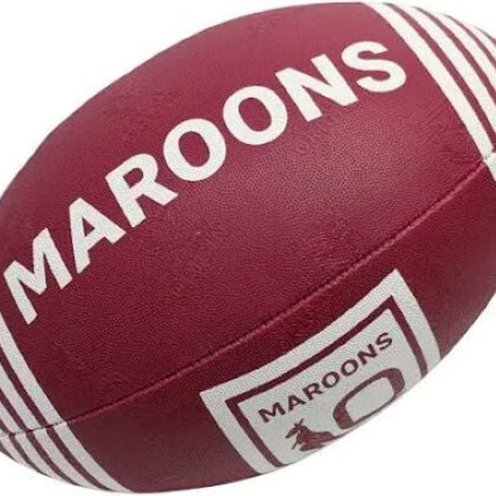 Nrl 2025 Supporter Football - Queensland Maroons - Game Ball Size 5 - Qld