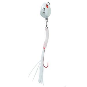 Vexed Bottom Worm Long Shank 5g Mutsu Fishing Jig Lure Albino Glow