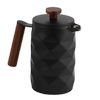 Coffee Culture Diamond French Press Matt Black - 600ml