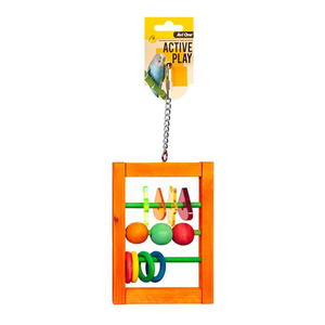 Avi One Bird Toy Wooden Abacus 25cm (22376)