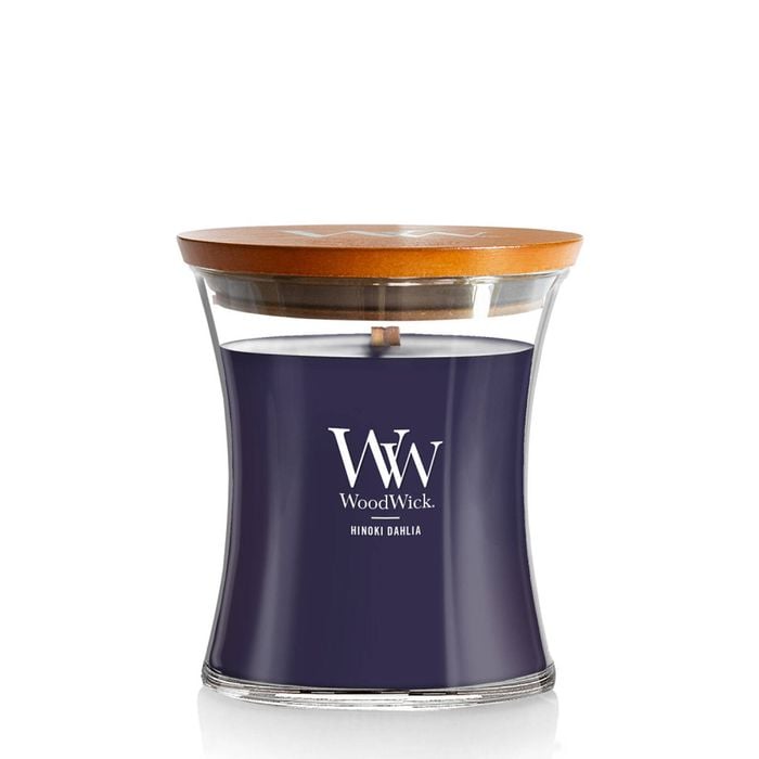 WoodWick Hinoki Dahlia Scented Wax Candle 11.7cm Medium