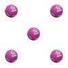 5PK NRL Melbourne Storm NRL Super-High Bounce Ball 60mm - Magenta