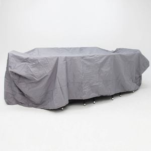 Rectangular Cover for 9pc Dining Setting - Grey