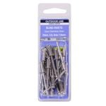 Otter 4.8 x 7.9mm Open Stainless Steel Blind Rivets - 25 Pack