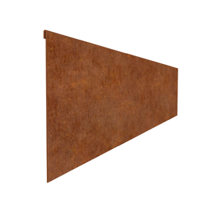 TerraForm Edging 290mmH x 2440mmW  2.5mm Gauge Corten Steel Garden Edge