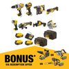 DeWALT 18V XR 5.0Ah 8 Piece Combo Kit DCZ801P3-XE