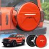 Spare Wheel Cover with Fake Tyre for GWM Tank 300 2023-Onwards Stainless Steel Protective Orange