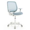 Costway Kid Desk Chair Swivel Mesh Computer Study Adjustable Blue