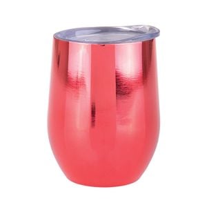 Oasis Stainless Steel Insulated Wine Tumbler Double Walled 330ml Ruby