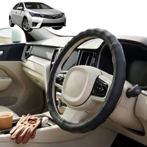 Australian Goose Steering Wheel Cover for Toyota Corolla 2013 - 2019 (Sedan) Circle Black