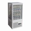 Thermaster TCBD78W Four-Sided Countertop Beverage Display Fridge White