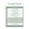Designer Pool CPR Safety Sign Green