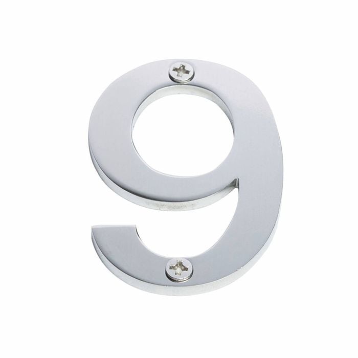 Sandleford 60mm Stainless Steel Numeral 9