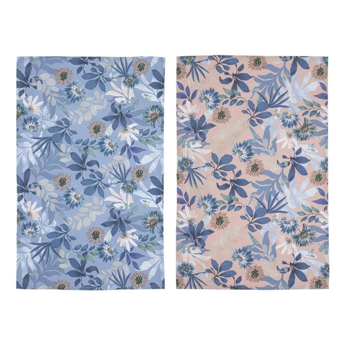 Ladelle Mossman Set Of 2 Kitchen Towels