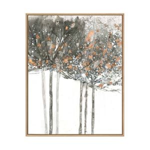 Artey | Song Of Adoration - Framed Canvas - Natural Frame - 80 x 100cm