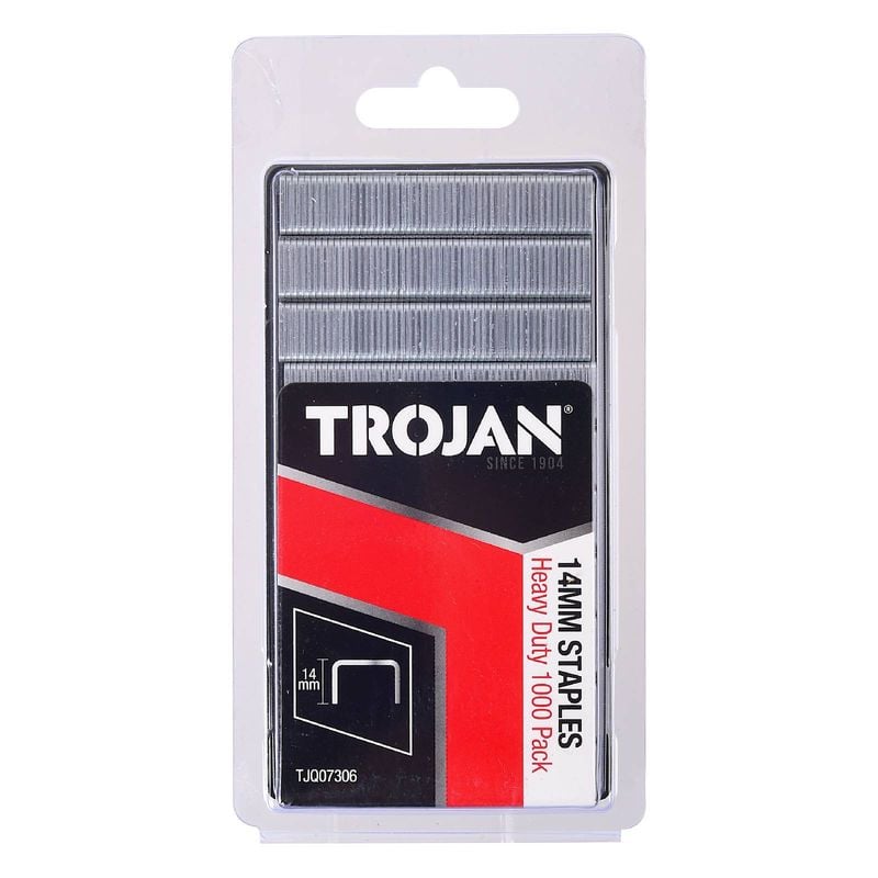 14mm Heavy Duty Staples - 1000 Pack