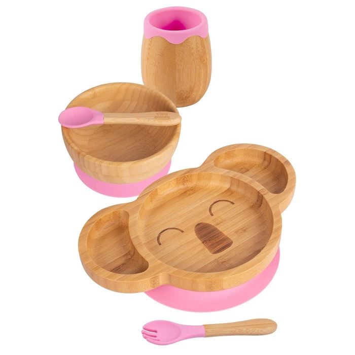 Tiny Dining 5pc Bamboo Koala Baby Weaning Set