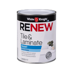 White Knight 1L Satin White Renew Tile & Laminate Paint