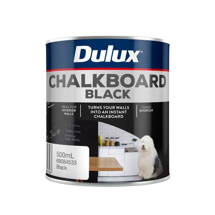 Dulux 500ml Black Design Effects Chalkboard Paint