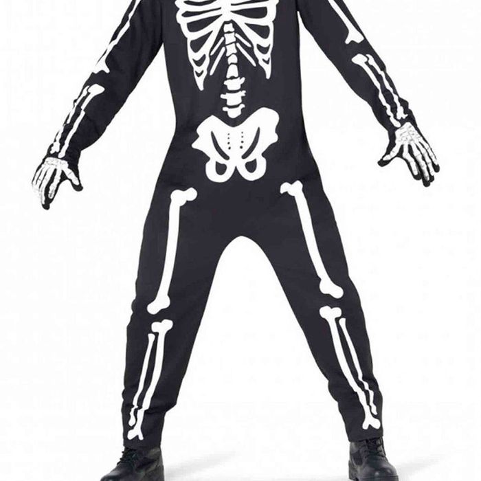 Skeleton Guy Mens Plus Size Halloween Costume - XLarge