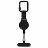 Heavy Duty Retractable Anti-Theft Phone Cable with Stainless Steel Cord Ideal for Construction Outdoor and Travel