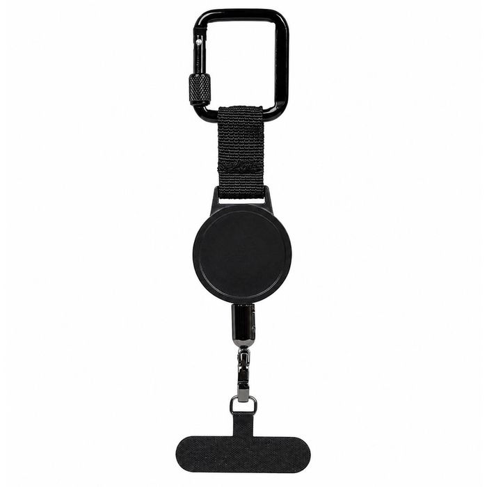 Heavy Duty Retractable Anti-Theft Phone Cable with Stainless Steel Cord Ideal for Construction Outdoor and Travel
